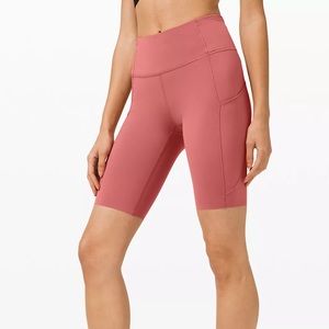 NWT lululemon biker shorts